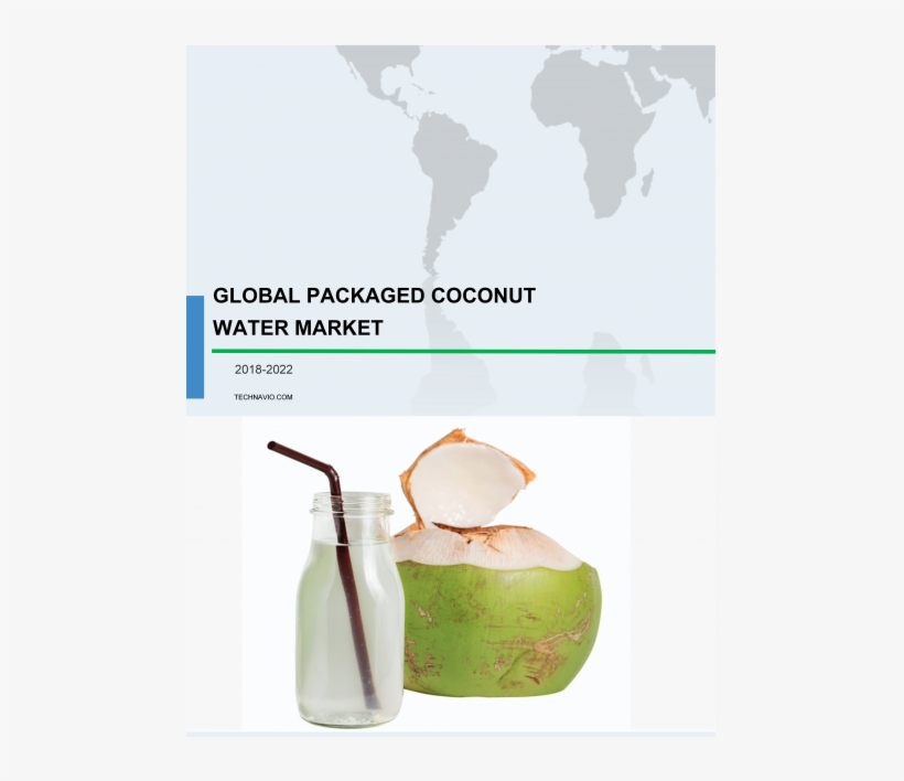 Packaged Coconut Water Market - Glass Bottle, transparent png #8557283