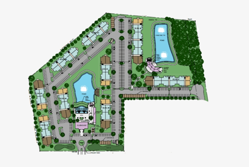 Resort-class Southern Luxury Apartment Homes - Floor Plan, transparent png #8557530