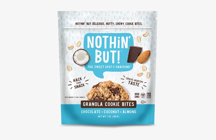 Chocolate Coconut Almond - Nothin But Granola Cookie Bites, transparent png #8557708