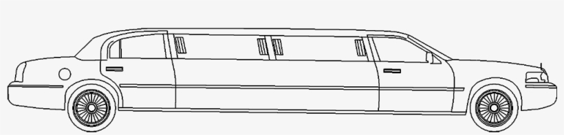 Towncar Limo Passenger - Limousine, transparent png #8557984