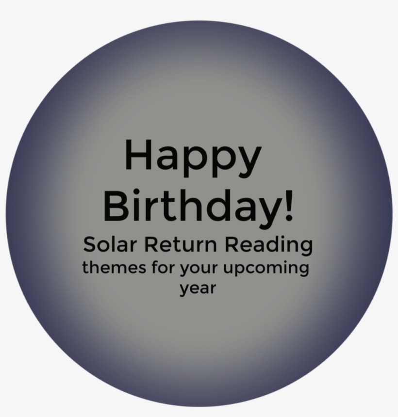 Happy Birthday - Circle, transparent png #8558070