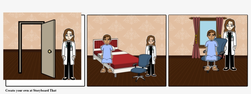 Bed To Wheelchair - Cartoon, transparent png #8558102