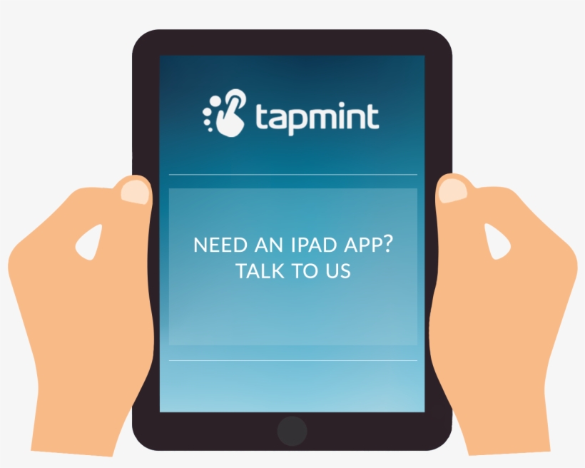 Ipad App Portfolio - Ipad Hand Icon Png, transparent png #8559450
