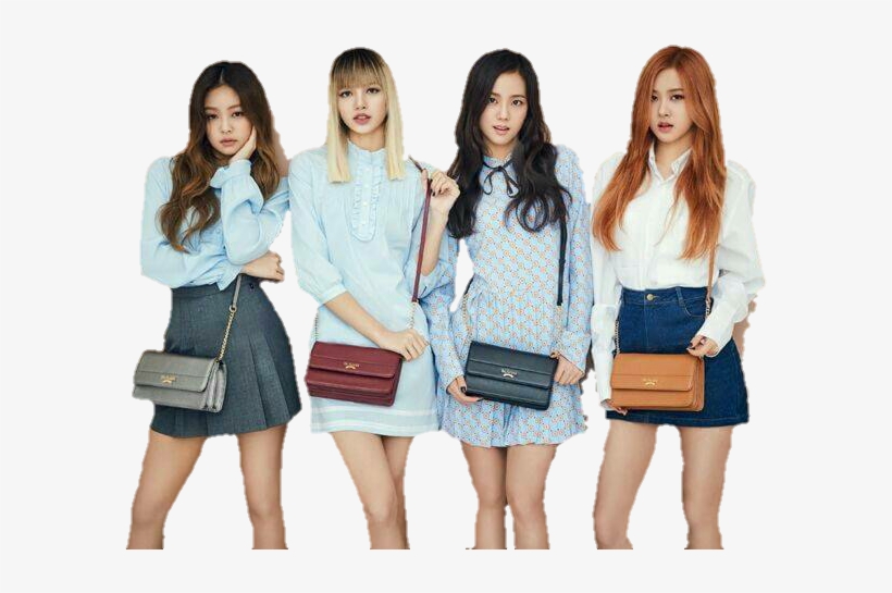 Lisa Jennie Rose Jisoo Utt Bias Divas Kpoper Kpop Black - Blackpink Png, transparent png #8559462