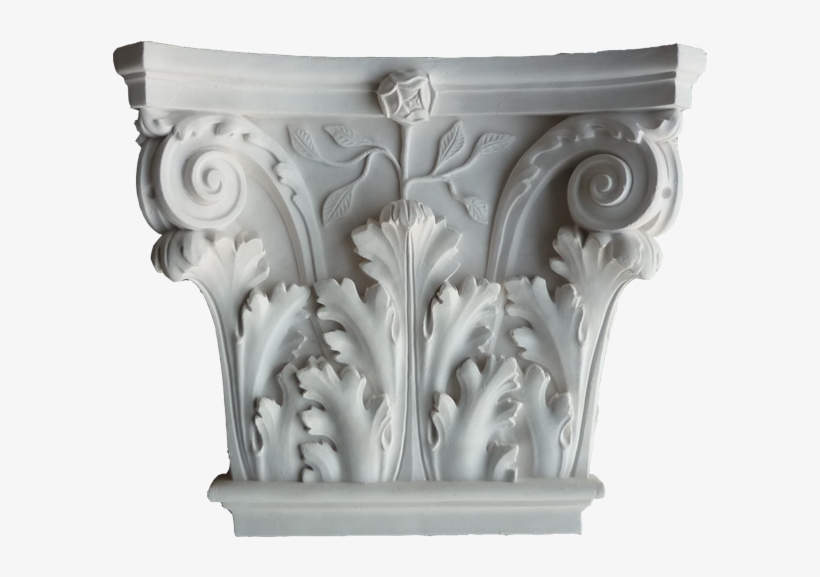 Large Corinthian Pl4 Cap - Column, transparent png #8559865