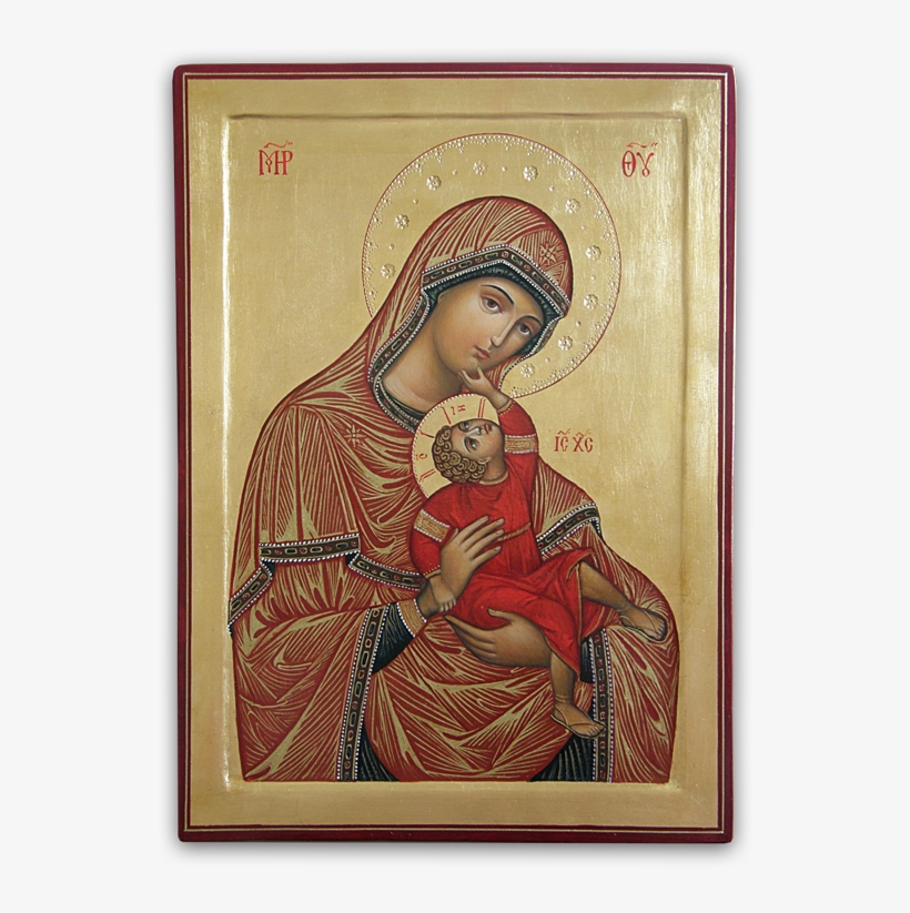 Virgin Mary - Painting, transparent png #8560338