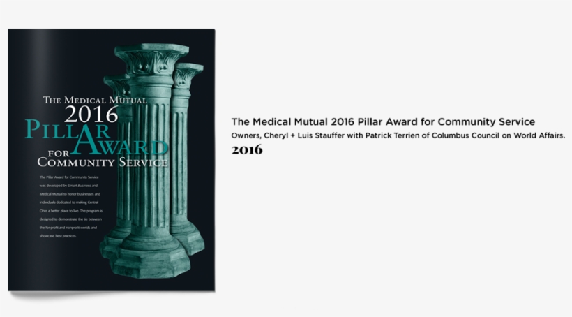Medical Mutual 2016 Pillar Award - Column, transparent png #8560406