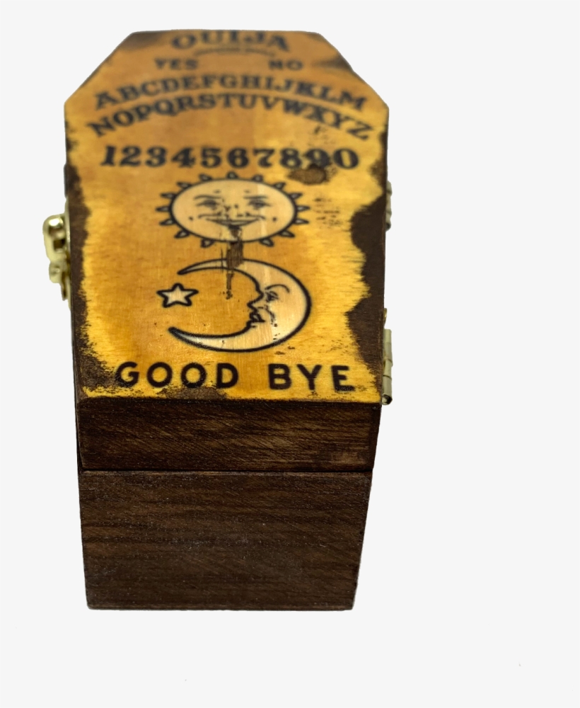 Ouija Board Mini Coffin - Crest, transparent png #8560466