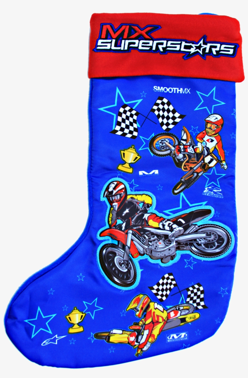 Mx Superstars Christmas Stocking - Sock, transparent png #8560981