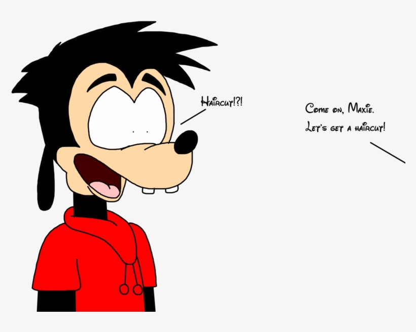 Max Shocked About Haircut By Marcospower1996 - Cartoon, transparent png #8561215