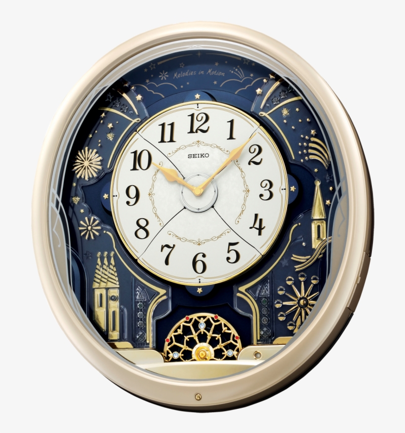Clocks - Seiko Melody In Motion Clock, transparent png #8562225