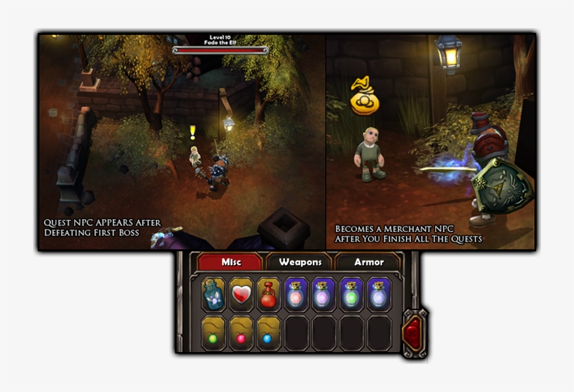 Fadoquestmerchant - Torchlight, transparent png #8562291