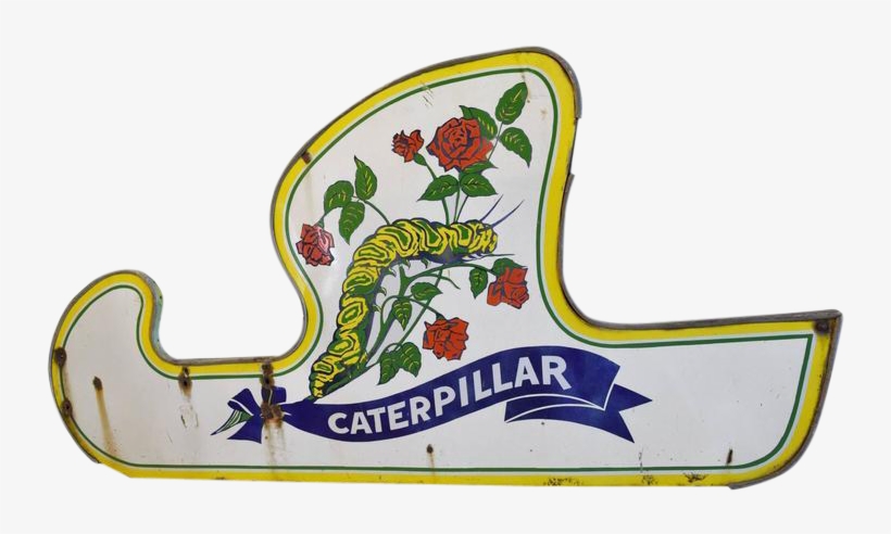Caterpillar Clipart Ride - Label, transparent png #8562647