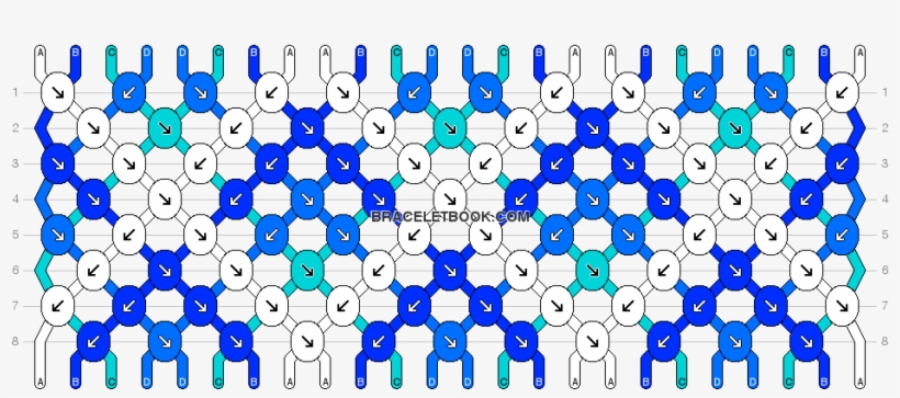 Diamond Pattern Friendship Bracelet - Make Friendship Bracelet Patterns Diamond, transparent png #8563287