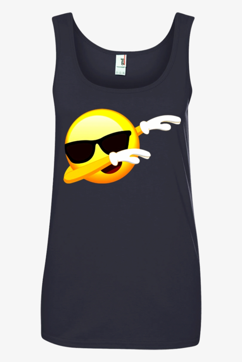 Funny Dabbing Emoji T Shirt Hoodie Sweater - Shirt, transparent png #8563717