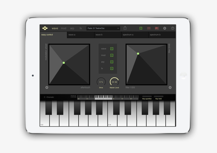 Vector Black And White Ipod Drawing Simple - Electric Piano, transparent png #8565088