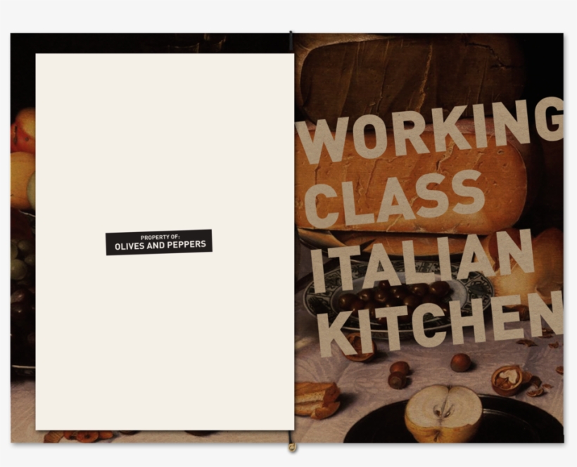 Restaurant Menu Olives And Peppers Bootstrap Design - Poster, transparent png #8565554