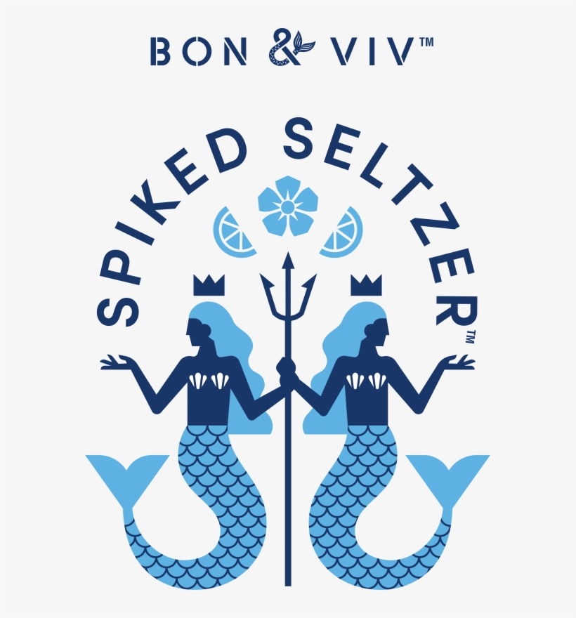 Ss 18 Bon-viv Mainlogo New Pms - Spiked Seltzer Bon And Viv, transparent png #8565596