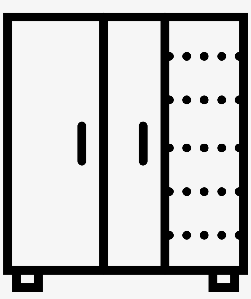 Sliding Door Closet Icon - Icon, transparent png #8566058