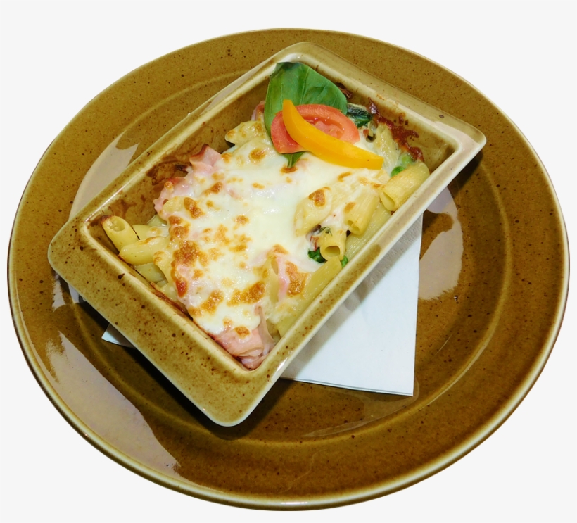 Penne, Italian, Pasta, Food, Baked, Plate, Cheese - Queso Flameado, transparent png #8566521