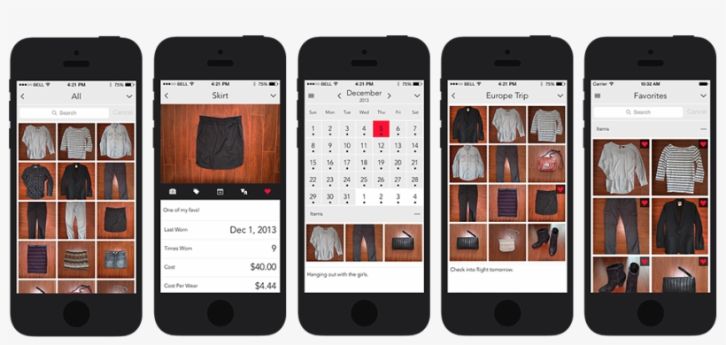 Closet Is A Beautiful, Feature-packed Style Assistant - Closet App, transparent png #8566826