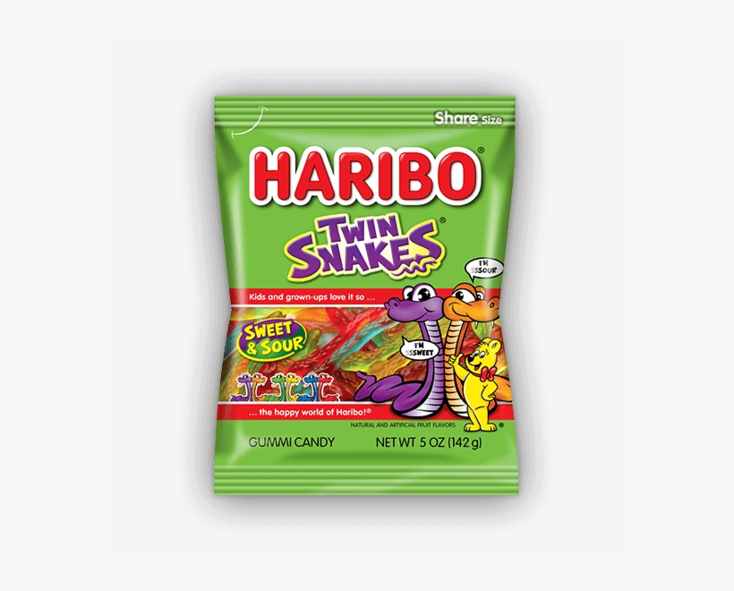 Haribo Twin Snakes, transparent png #8567060