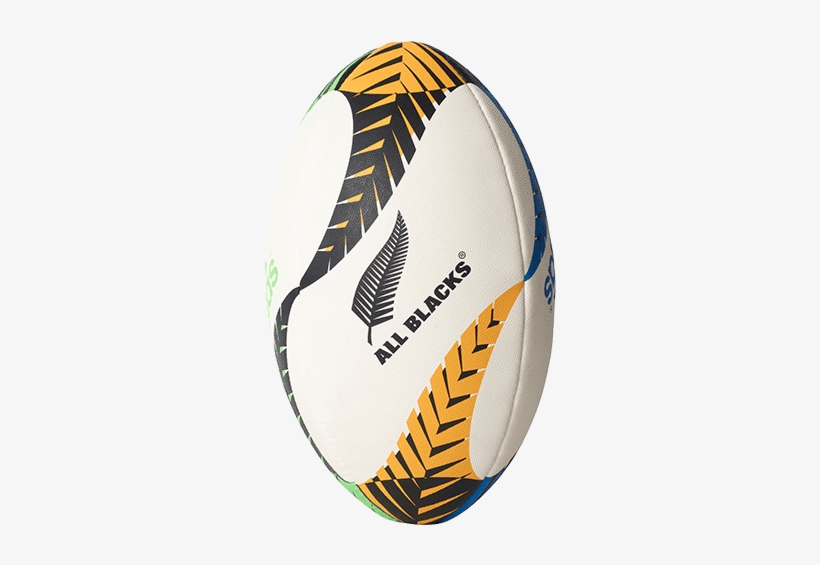 All Blacks Size 5 Graphic Rugby Ball - Futebol De Salão, transparent png #8567718