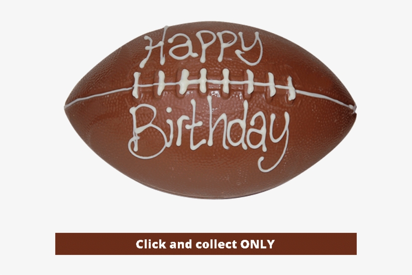 Chocolate Rugby Ball, Can Be Personalised With A Short - Chocolate Rugby Ball, transparent png #8567922