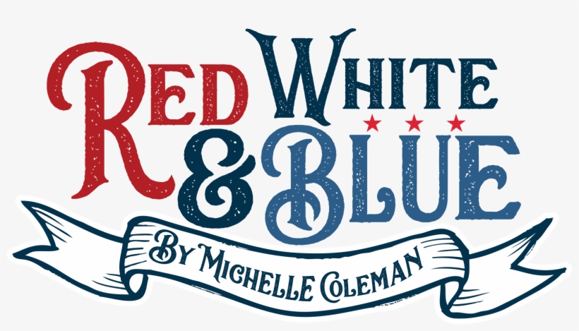 Red White & Blue - Red White And Blue Sign, transparent png #8568188