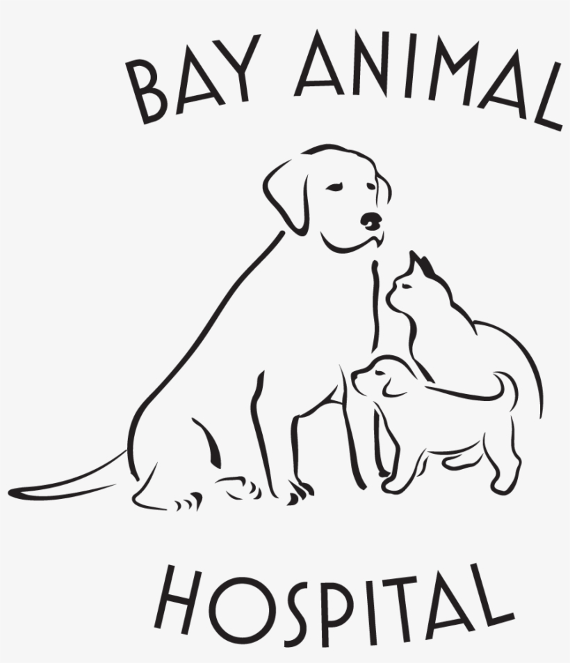 Round Dog And Cat Logo - Line Art, transparent png #8568314