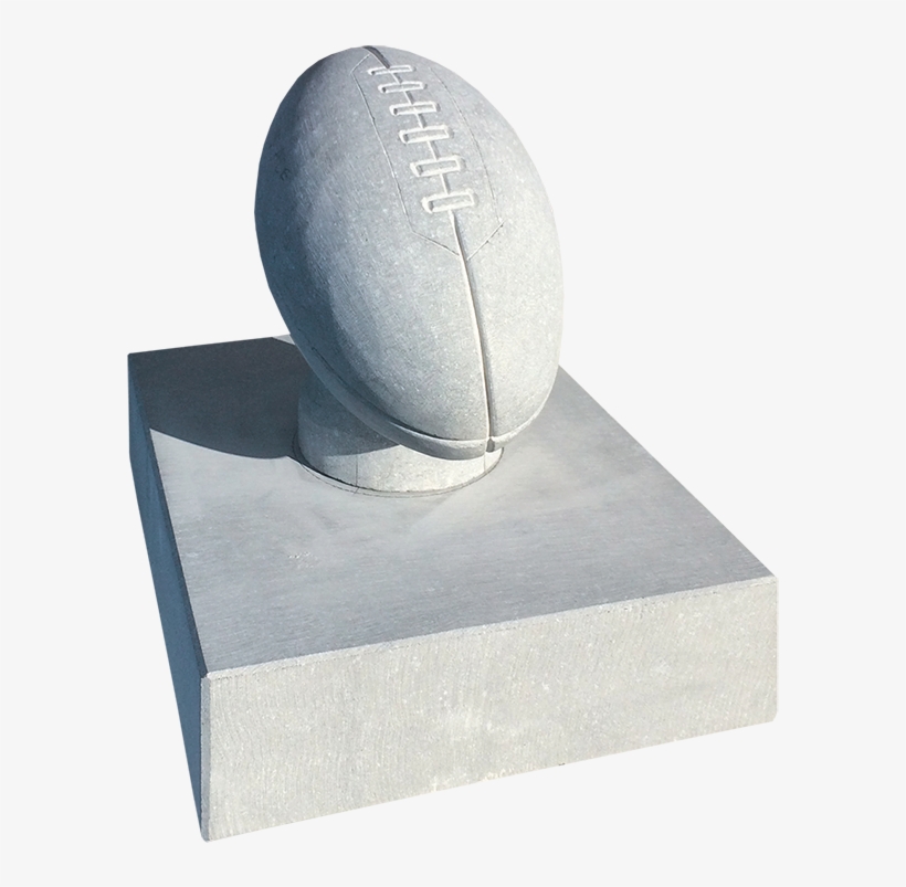 Rugby Ball - Headstone, transparent png #8568470