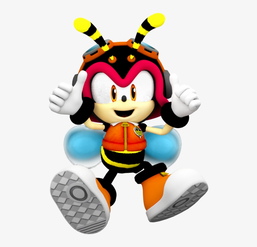 The Energetic And Loud Bee By Nibrocrock-d84mt01 - Charmy Bee Sonic Heroes, transparent png #8568779