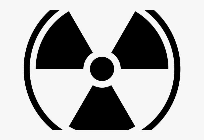 Biohazard Symbol Clipart Nuclear - Radiation Sign, transparent png #8569001