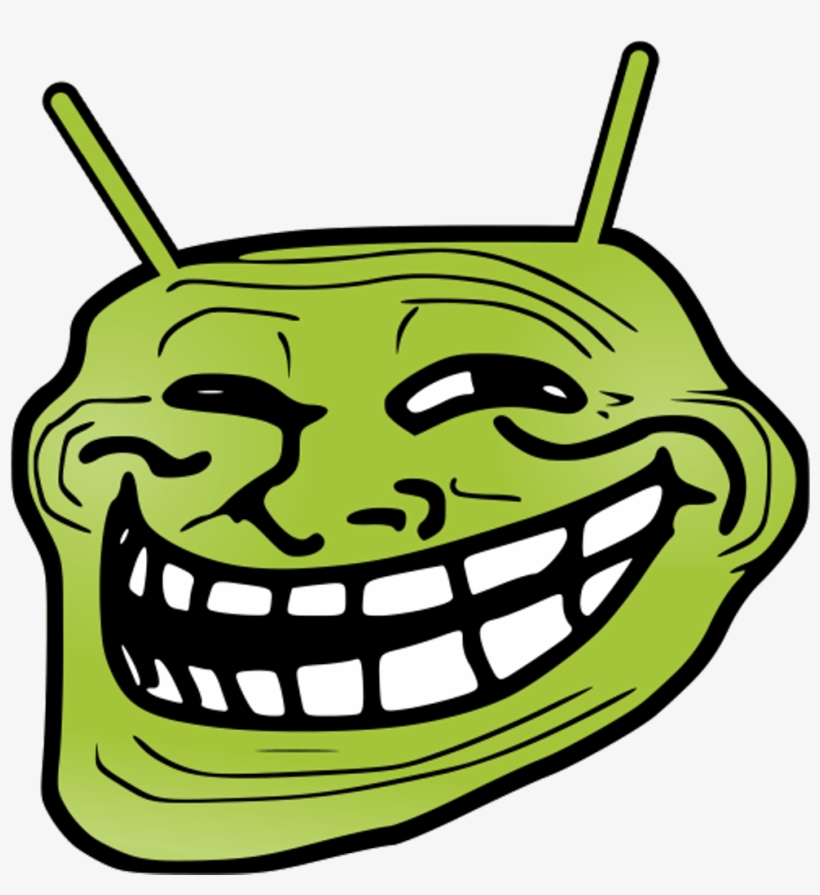 Annoying Orange Troll Face, transparent png #8569051