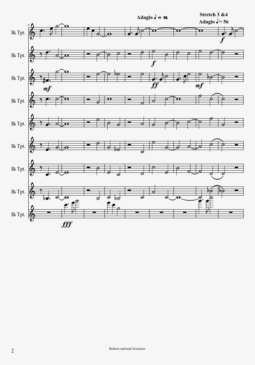 Taps Sheet Music Composed By Walter White Arr - You Ll Never Walk Alone Saxophone Notes, transparent png #8569145