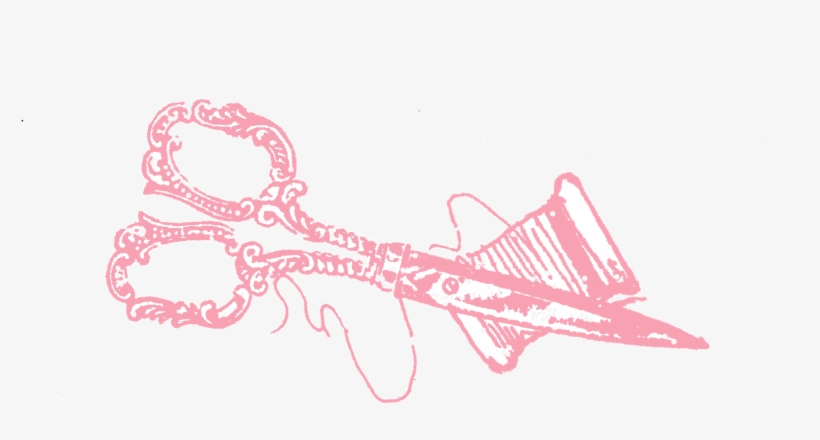 Shears Clipart Scisors - Vintage Needle And Thread, transparent png #8569290