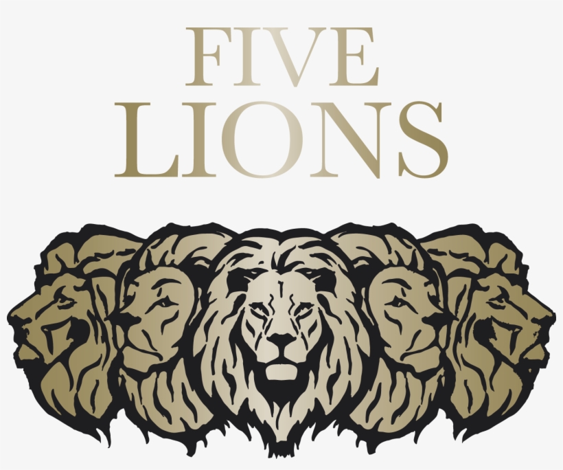Five Lions Offers Connoisseurs The Entire Bandwidth - Illustration, transparent png #8570117