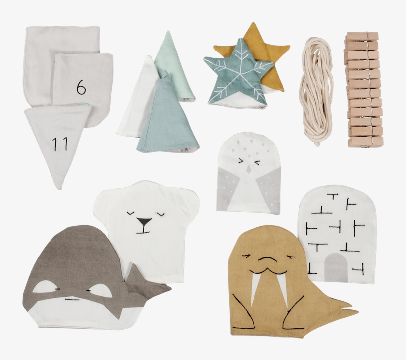 In The Snow Christmas Calendar - Advent Calendar, transparent png #8570187