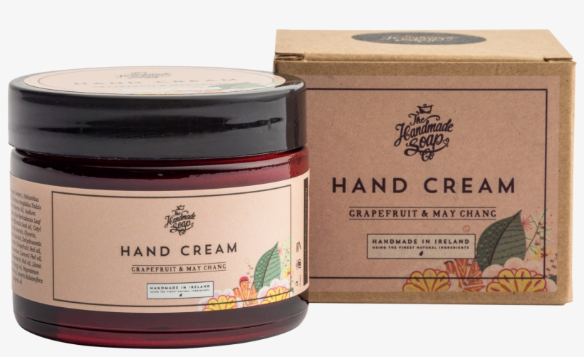 Handmade Natural Grapefruit & May Chang Hand Cream - Lotion, transparent png #8570951
