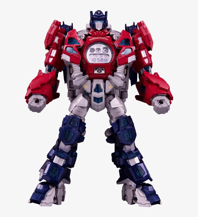 Casio G Shock X Transformers Dw 6900tf - G Shock Optimus Prime Watch, transparent png #8571269