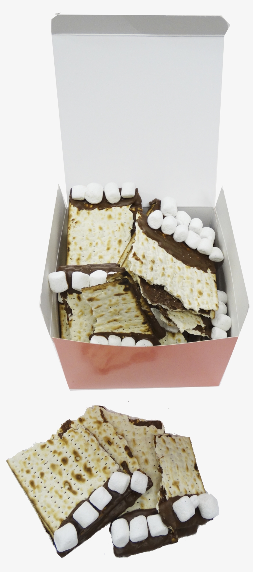 Smores Matzo Sandwich Medium Box - Matzo, transparent png #8571556