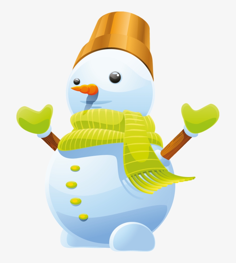 3d Cute Snowman Vector Art - Cute Christmas Facebook Cover, transparent png #8572724