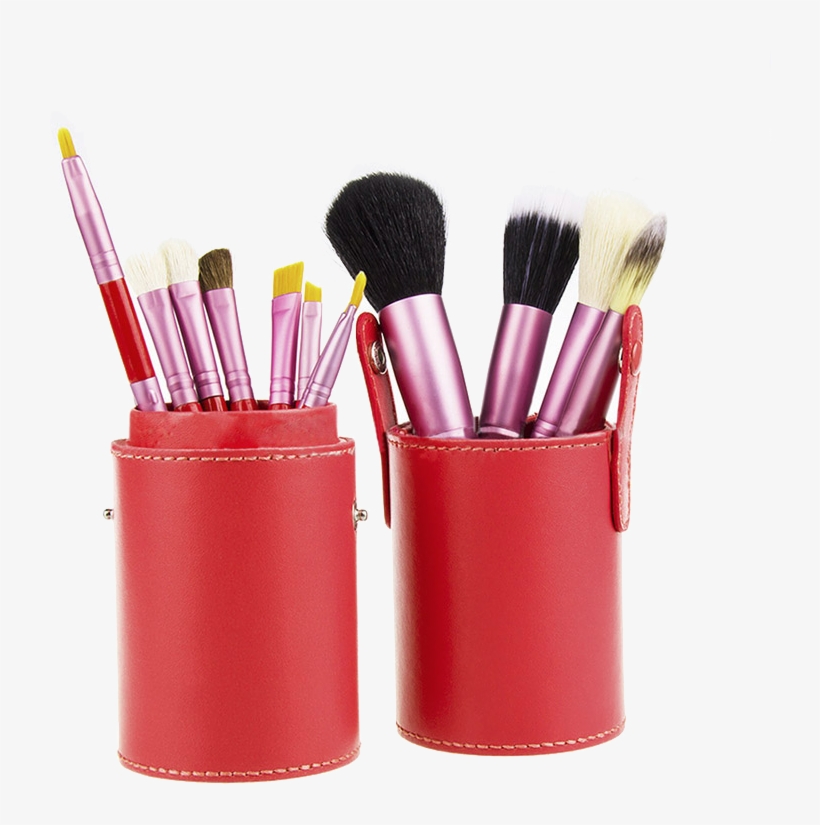 Basics Makeup Brush Set Red - Makeup Brush, transparent png #8572807