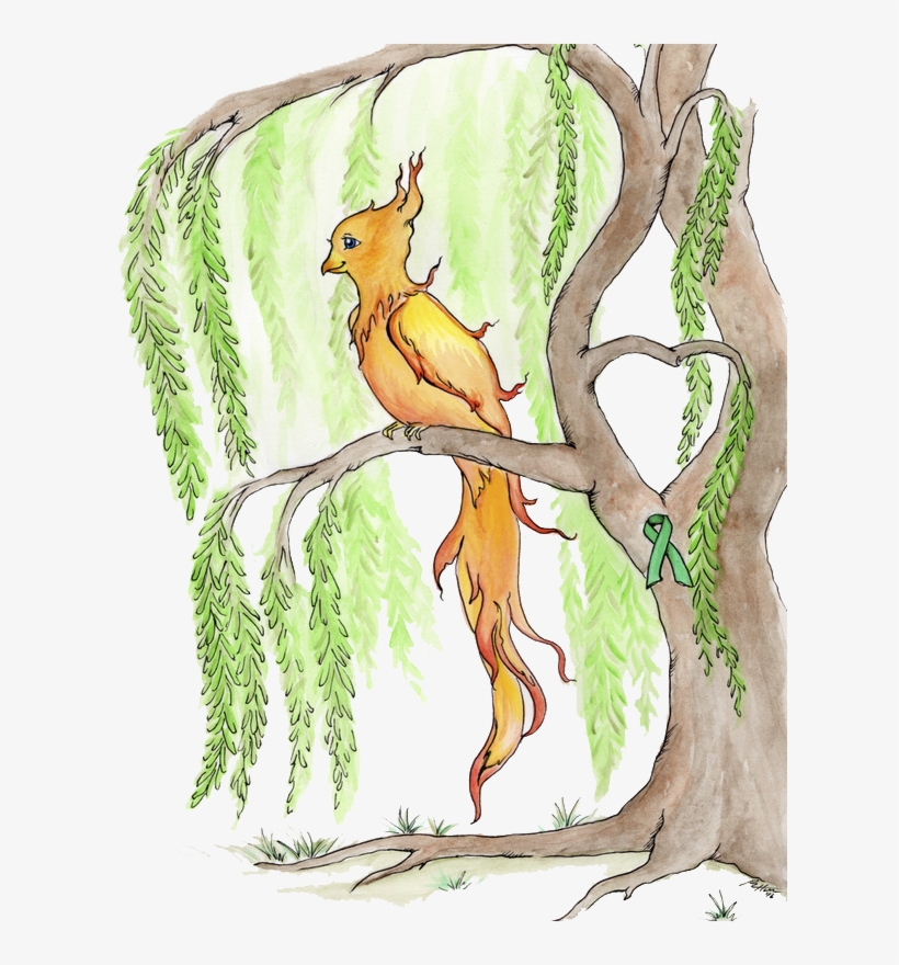 The Oldest Sister, Named After The Beautiful Willow - Illustration, transparent png #8573355