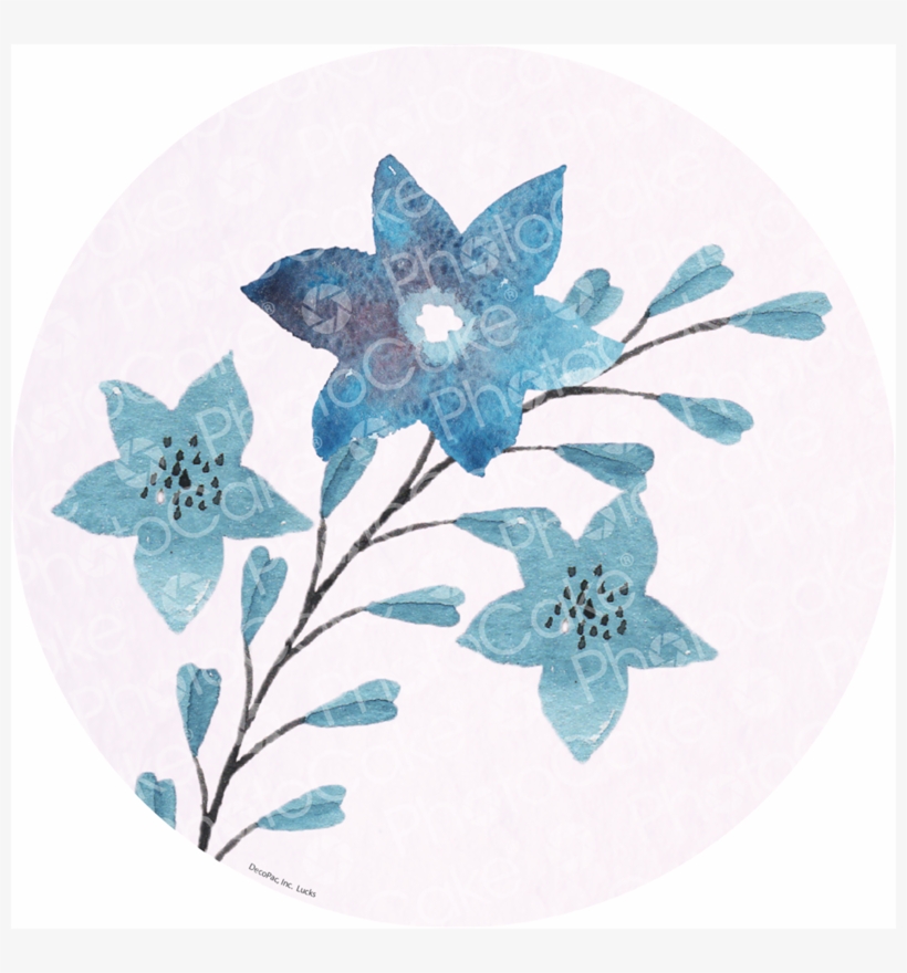 Watercolour Wild Flowers - Branches And Flowers Drawing, transparent png #8573666