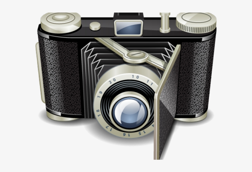 Camera Icons Old Fashioned - Camara Fotografica De Pelicula Png, transparent png #8574013