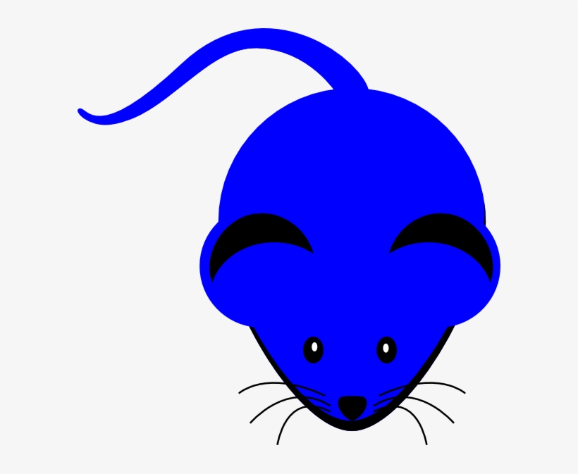 Blue Mouse Clipart, transparent png #8574384