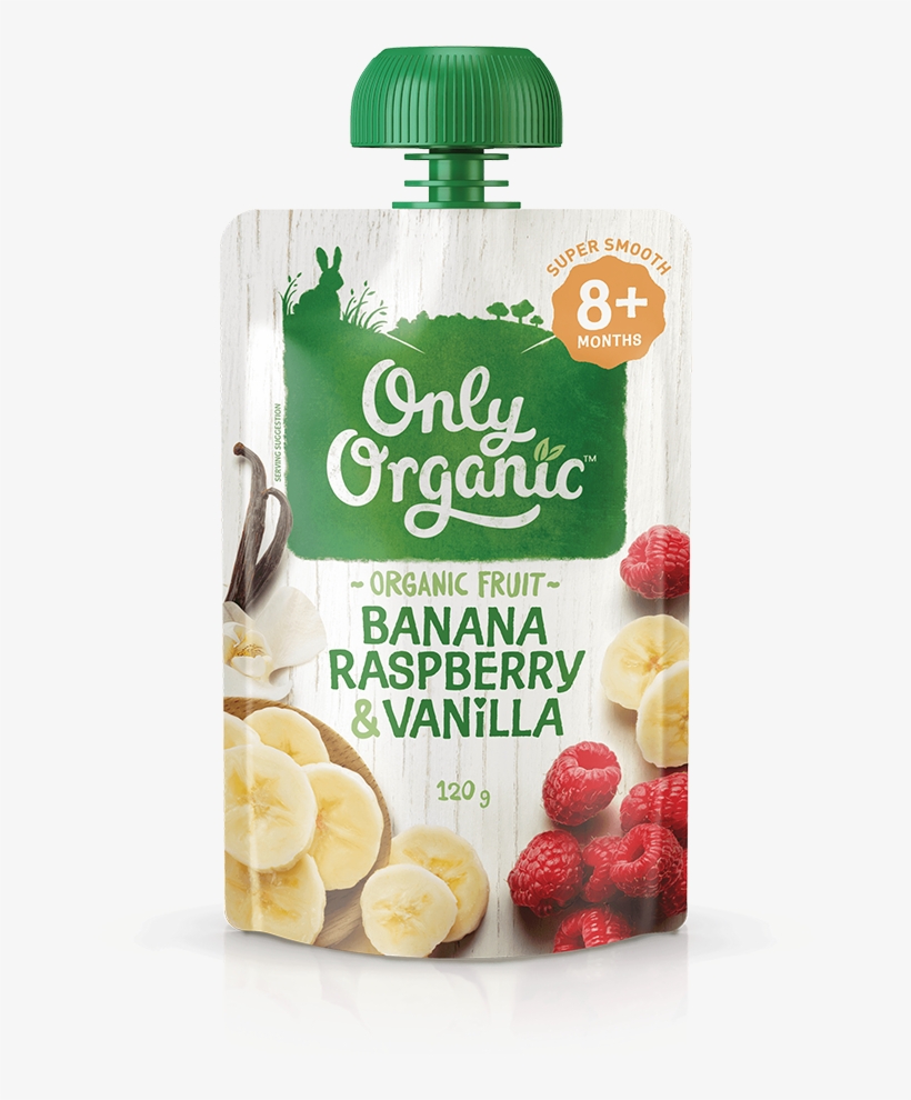 Only Organic Banana Blueberry, transparent png #8574573