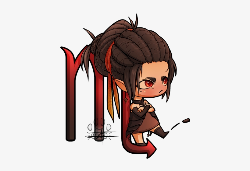 600 X 750 5 - Chibi Scorpio, transparent png #8575231