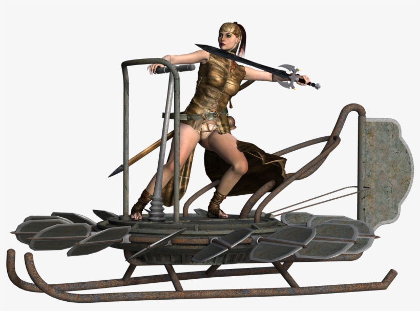 Girl Armor Warrior - Luge, transparent png #8576010